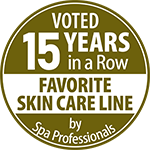 Voted favorite skincare line 15 years in a row